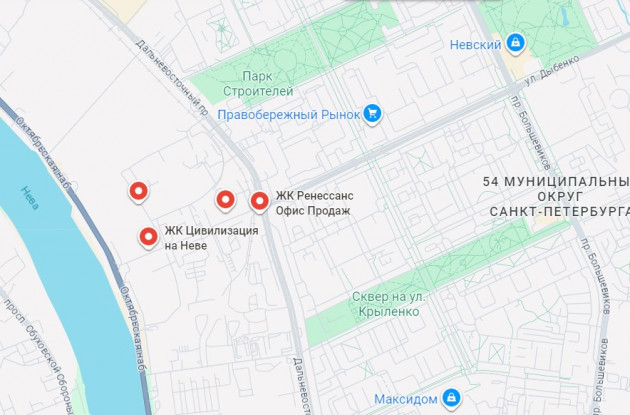 Фотография объекта